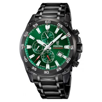 Ceas barbatesc  F20735/2 Quartz Negru