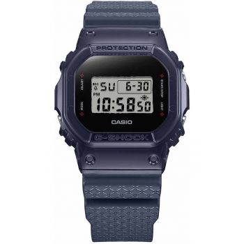 Ceas barbati DW-5600NNJ-2ER - G-SHOCK - Cauciuc/Silicon - Quartz - LCD - Albastru