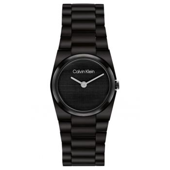 Ceas dama  25100125 Quartz Negru