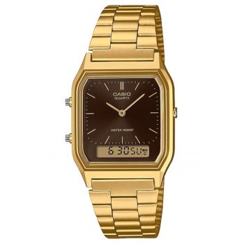 Ceas dama  AQ-230GA-5AMQYES Quartz Auriu