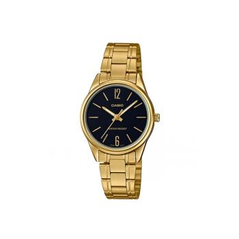 Ceas Dama -  Collection LTP-V0 LTP-V005G-1B - Aurie