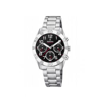 Ceas dama  F20345/3 Quartz Argintiu