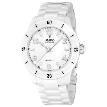 Ceas dama  F20720/1 Quartz Alb