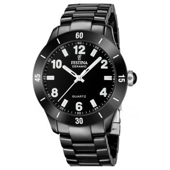 Ceas dama  F20723/1 Quartz Negru