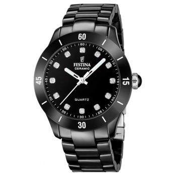 Ceas dama  F20723/2 Quartz Negru