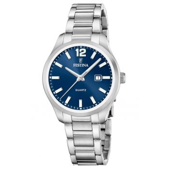 Ceas dama  F20737/4 Quartz Argintiu