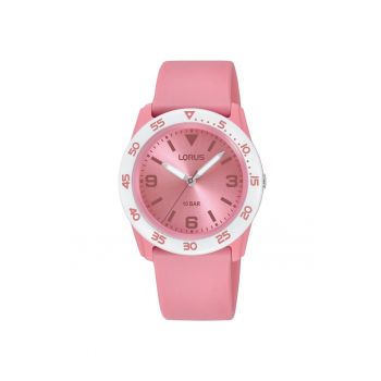 Ceas dama  RRX89HX9 Quartz Alb - Roz