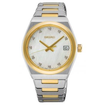 Ceas dama  SUR604P1 Quartz Argintiu - Auriu