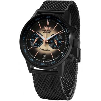 Ceas de barbati  VK64-560C691B clasic negru