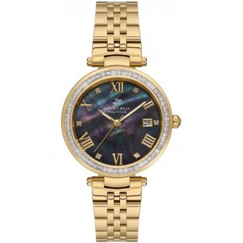 Ceas de dama BEVERLY HILLS BP3583X.120 - aurit - in stil fashion - ideal ca si cadou