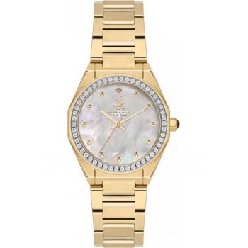 Ceas de dama BEVERLY HILLS BP3603C.130 - roz fashion aurit