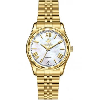 Ceas de dama BEVERLY HILLS BP3808C.120 - aur galben fashion
