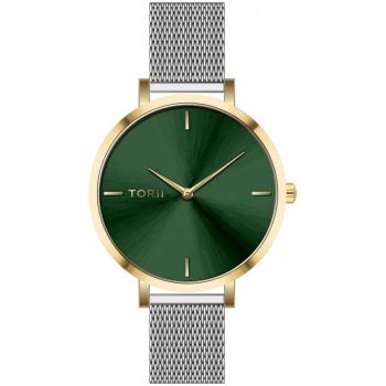 Ceas de dama  G33SS.F4 - culoare verde - stil clasic de moda