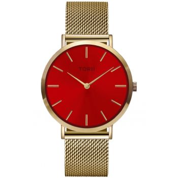 Ceas de dama  G38GM.TG rosu - clasic si elegant