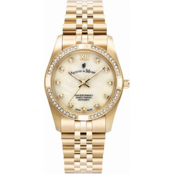 Ceas de dama JACQUES DU JWL02003 clasic - aurit