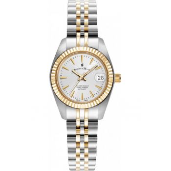 Ceas de dama JACQUES DU JWL02101 - clasic - in culoare aurie