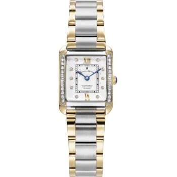 Ceas de dama JACQUES DU JWL05503 - aur alb - clasic trendy
