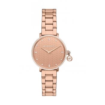 Ceas de dama  MK7573 - aur roz - de moda