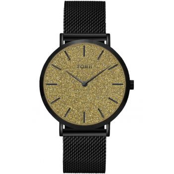 Ceas de dama si barbatesc  B38BM.1G negru - moda