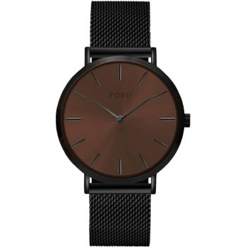 Ceas de dama si barbatesc  B38BM.DB negru - cu un design clasic si elegant