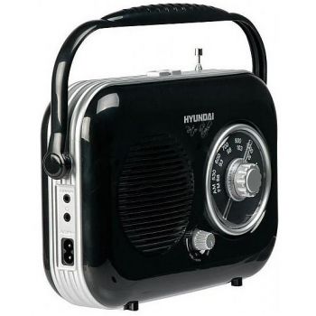 Hyundai Radio Hyundai  PR100B Retro, negru