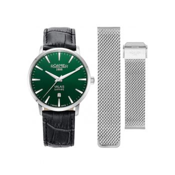 Setul masculin  988833 41 75 05 verde clasic cu bratara suplimentara