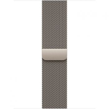 Apple Curea Apple MGHY4ZM/A, pentru Apple Watch 42 mm, Milanese Loop, Natural