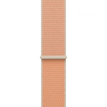 Apple Curea Apple MHYV4ZM/A, pentru Apple Watch 46 mm, Sport Loop, Cantaloupe