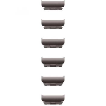 Apple Extensii curea smartwatch Apple MXML3ZM/A, pentru Watch 46 mm, Link Bracelet Kit, 6 piese, Gri