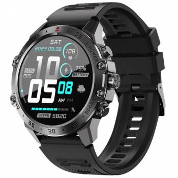 BWOO Ceas inteligent Bwoo BO-WA08 cu Bluetooth, Negru