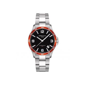 Ceas barbatesc  C033.851.11.057.01 Quartz Argintiu