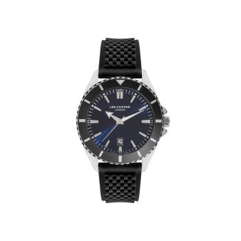 Ceas barbatesc  LC07361.391 Quartz Argintiu - Negru