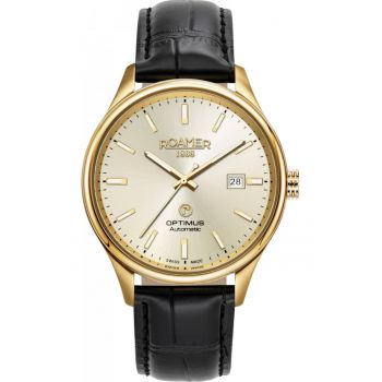 Ceas bărbătesc  model 983983 48 35 05 - clasic - negru - mecanism automatic - oțel