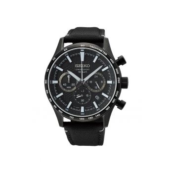 Ceas barbatesc  SSB417P1 Quartz Negru