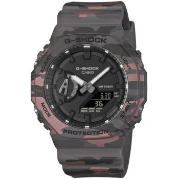 Ceas barbati  GA-2100CM-8AER - mecanism quartz - plastic - gri