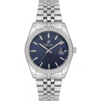 Ceas de bărbați  BP3018X.390 - albastru închis - mecanism Quartz - brățară din oțel