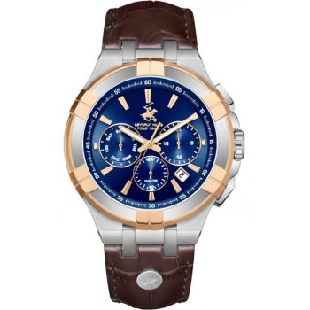 Ceas de barbati BEVERLY HILLS BP3803X.592 - fashion - bleumarin