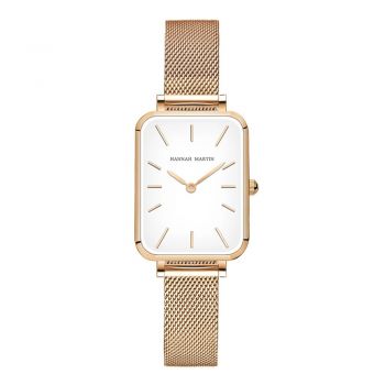 Ceas de dama Hannah Martin Mecanism Quartz Japonez Ultra subtire Fashion Otel