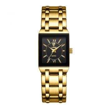 Ceas de dama Liebig Elegant Fashion Luxury Quartz Analog Auriu Negru