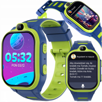 FOREVER Smartwatch Forever Kids Boost KW-530 Call, Albastru
