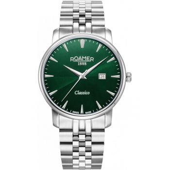 Ceas barbatesc  971856 41 75 50 verde clasic pentru cupluri