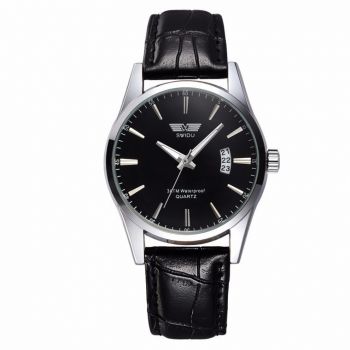 Ceas barbatesc clasic,elegant , model Slim Suits Style, afisare data