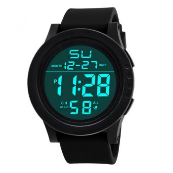Ceas Barbatesc, CS643, curea silicon, digital watch