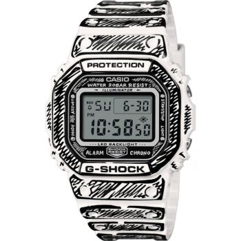 Ceas barbatesc  DW-5600JV-7ER Quartz Alb