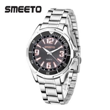 Ceas Barbatesc Fashion & Casual, bratara metalica, SMEETO