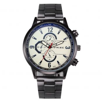 Ceas Barbatesc Fashion & Elegant, bratara metalica