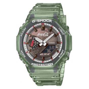 Ceas barbatesc  GA-2100CC-3AER Quartz Verde