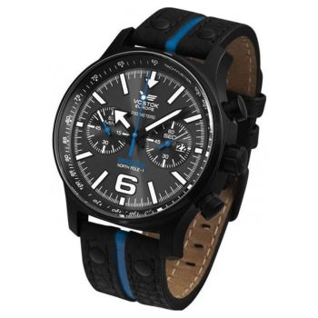 Ceas barbati  Expedition - negru - piele