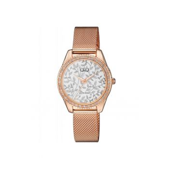 Ceas dama  QZ59J071Y Quartz Rose gold - Rose Gold