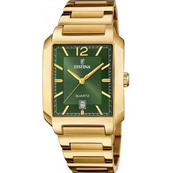 Ceas de barbati  20678/5 clasic verde